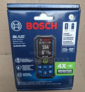 GLM 165-27g 50 Meters Green Laser Measuring Type Bosch