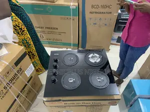 Image Flame Heart Inbuilt 4 Gas Burner Hob