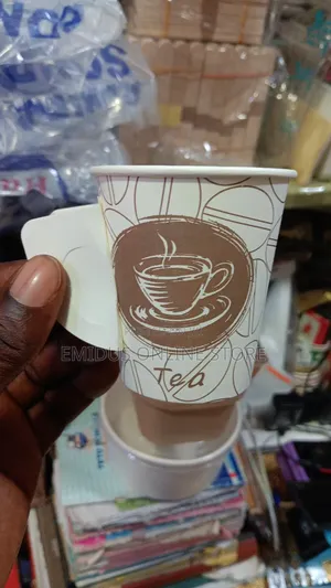 7oz Paper Cups With a Handle Pack of 50pcs
