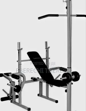 American Fitness Weight Lifting Bench With Lat Pull Down