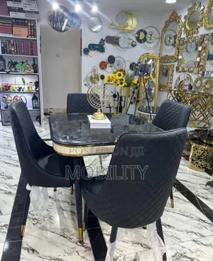Four Set Marble Dinning Table