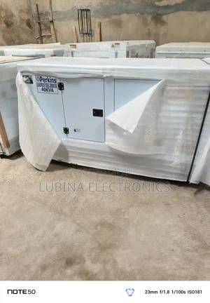 Brand New Perkins 40kva Soundproof Diesel Lister Generator