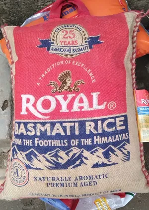 Royal Basmati Rice 9.08kg