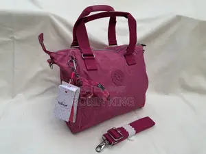 Kipling Womens Fuchsia Shoulder Hand Bag Size Medium