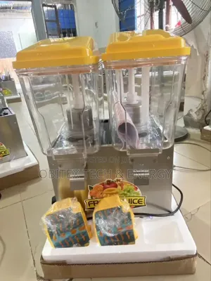Commercial Double-Bowl Juice Dispenser – 24l Capacity, Cooling System