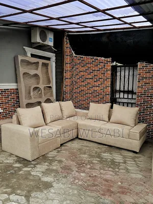 L-Shape Sofa With Quality Fabric