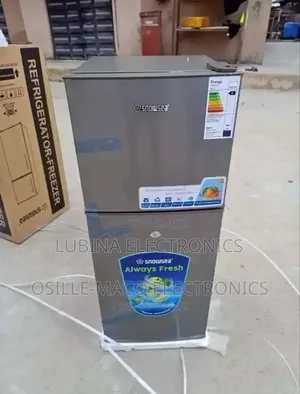 Brand New Snowsea 166l Double Door Refrigerator√External√