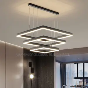 Three in One Square Modern Led Square Chandelier