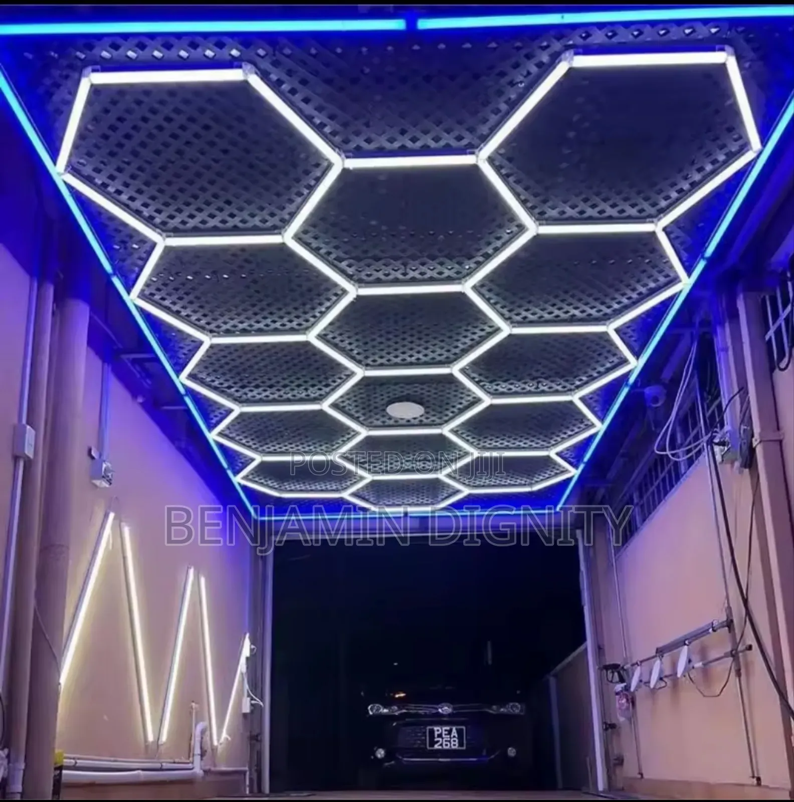 60cm Hexagon Ceiling Wall Led Lighting.
