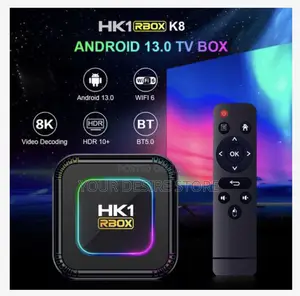 Hk1 Rbox Android 13.0 Smart Tv Box - Rk3528 Quad-Core Uhd
