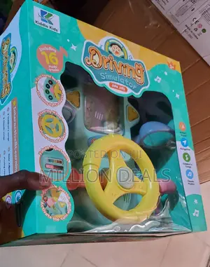Unique Driving Simulator Kids Toy Ages 3+