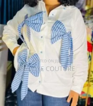 Quality Cotton Bow Tie Shirt