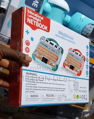 Educational Lamplight Netbook Kids Toy Ages 3+