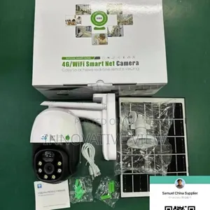 Security Single Lens PTZ 4g Solar Camera