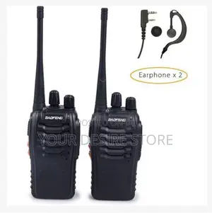 Baofeng 2 PCS Baofeng Radio Bf-888s Dual Band High-Power Walkie Talkie