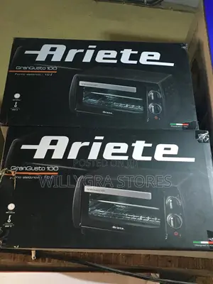 Ariete Grangusto 100 Electric Oven Black 10l