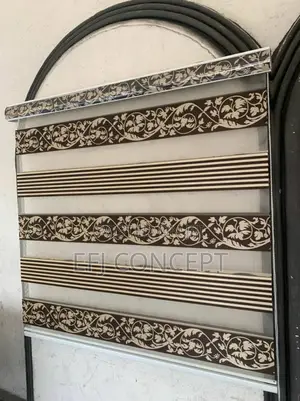 Day And Night Window Blind - Attractive Floral Design