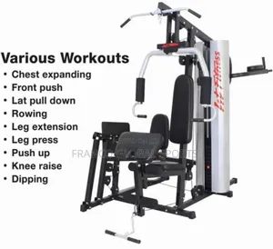 Multi-station Workout Gym With Leg Press