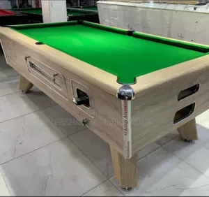 Snooker Pool Table With a Marble Top