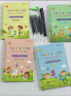 Magic Groove Practice Copy/Calligraphy Book Set