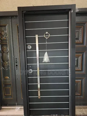 Turkey Luxury Metal Back Exit Security Door
