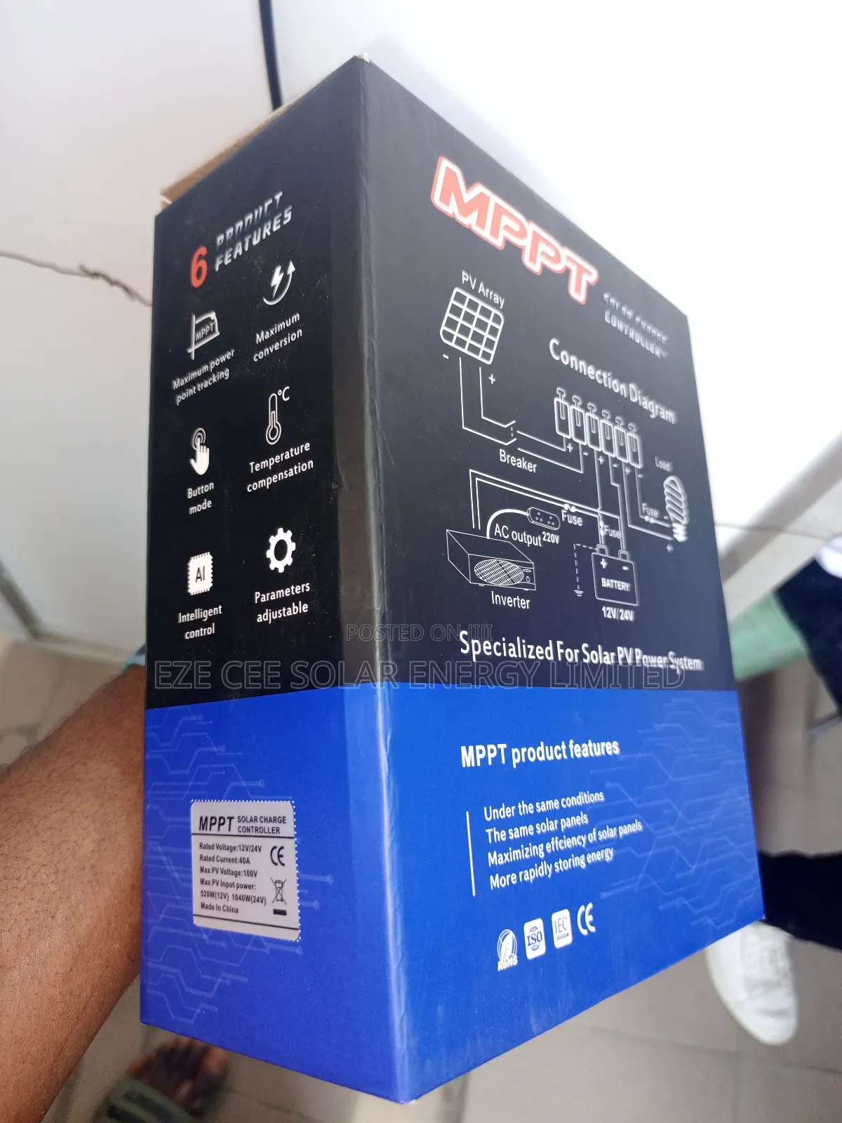 40ahms Mppt Charge Controller