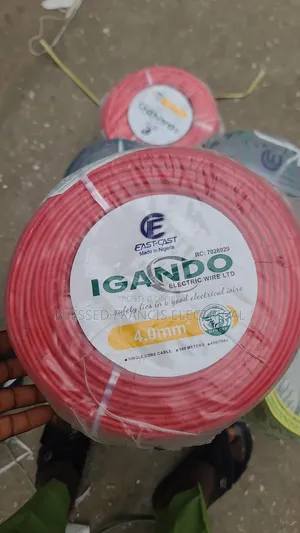 4mm Single Core Nigeria PVC PVC Cable