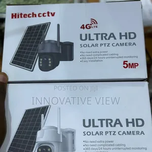 Security Single Lens PTZ 4g Solar Camera