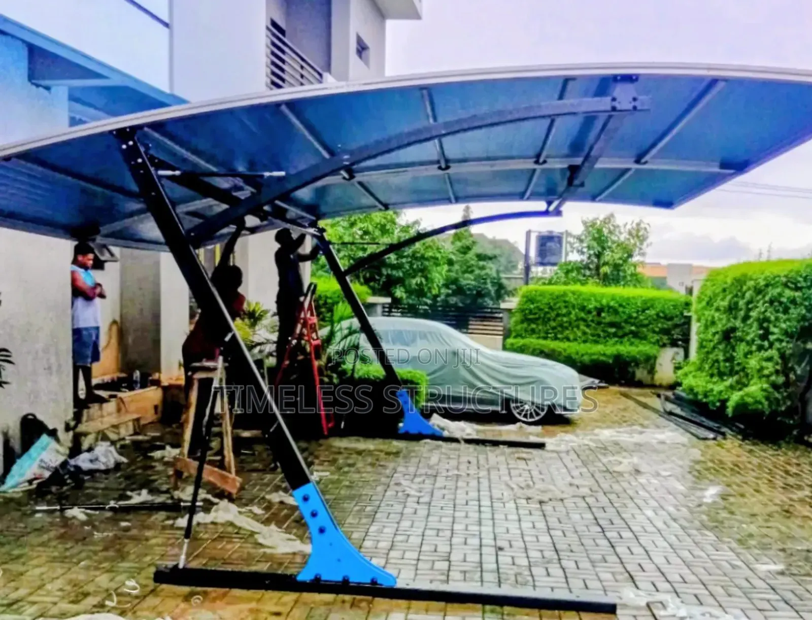 Foreign Gliding Carport