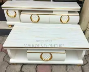Tv Stand and Center Table Set (Extendable)
