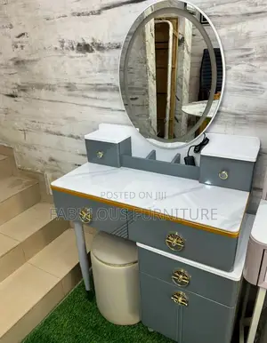 Modern Fancy Dresser / Vanity or Dressing Mirror