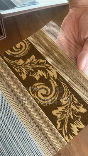 Day And Night Window Blind - Attractive Think Flowered Fabric