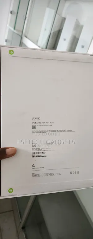 New Apple iPad Air 13 (2024) 128 GB Black
