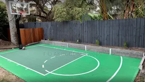 Basketball, and Long Tennis Court Construction.