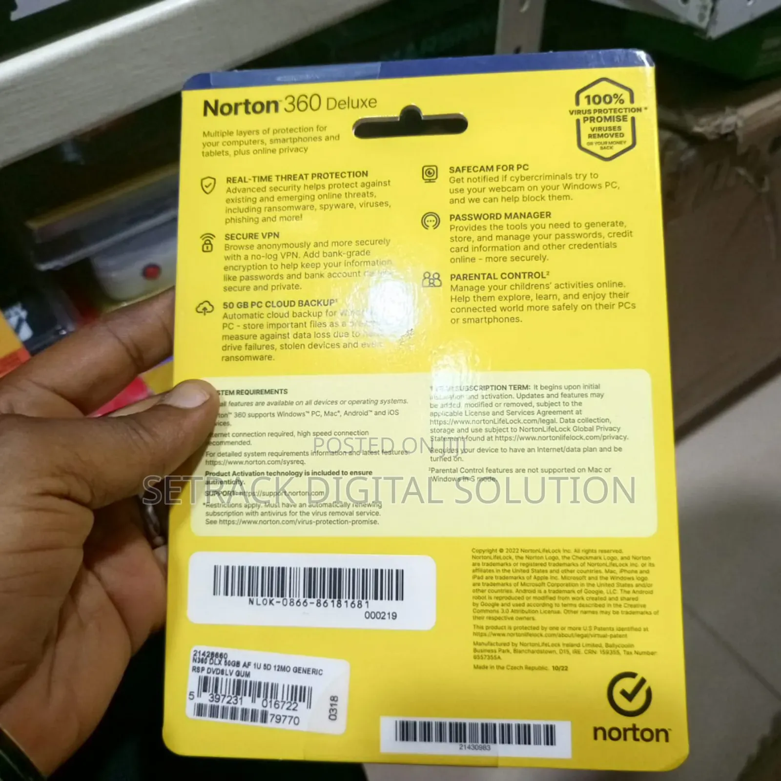 Norton 360 Deluxe 5 Users