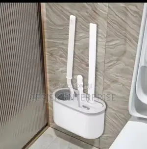 Luxury White Toilet Brush