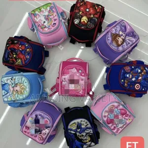 Character Box School Bag