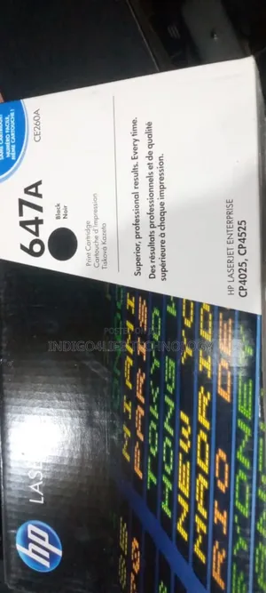 Hp 647a / 648a Laserjet Toner Black Magenta Cyan Yellow