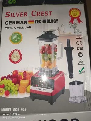 Silver Crest 10000w High Power Blender Brand New