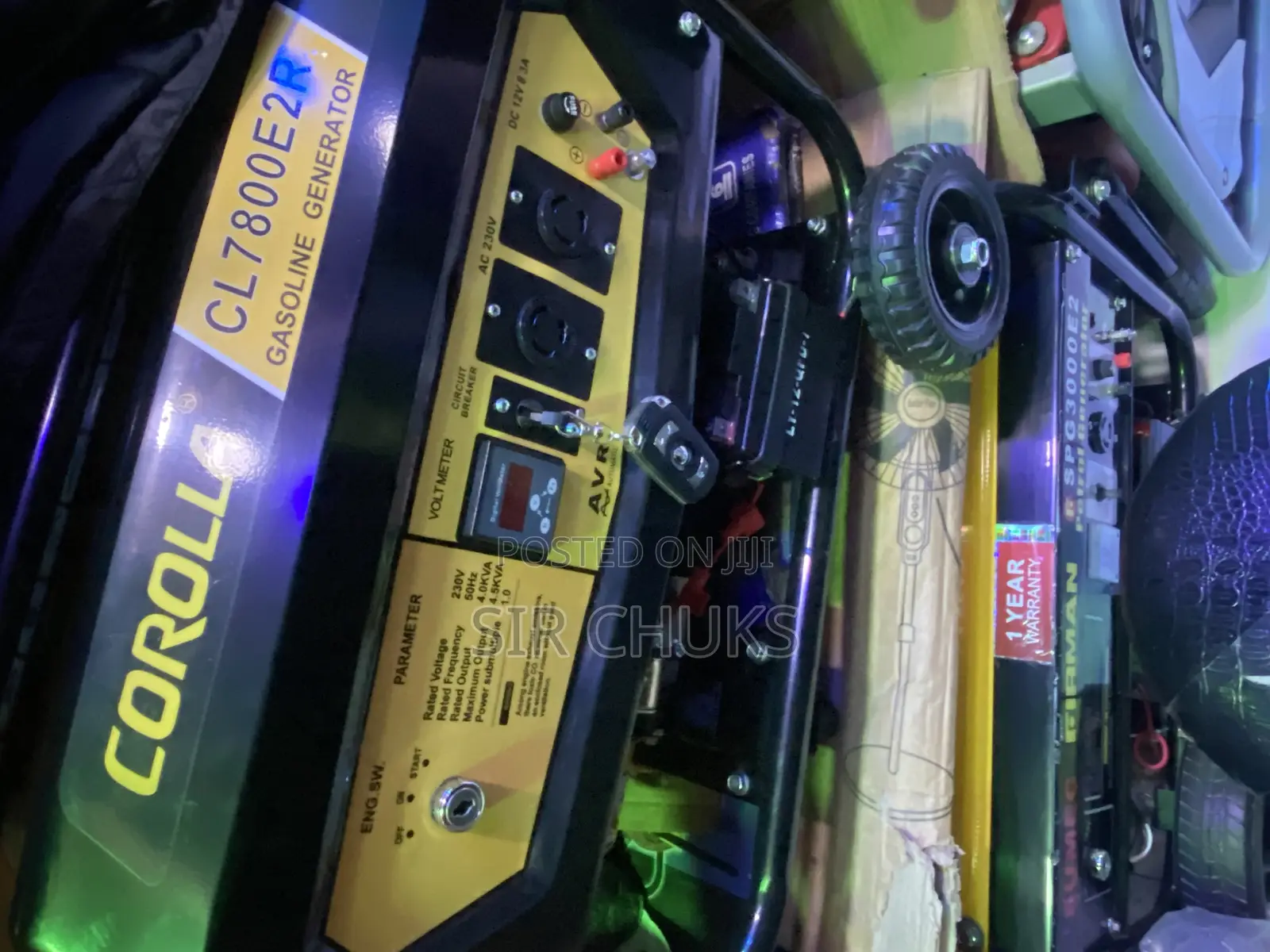 Corolla 4.5kva + Remote Control
