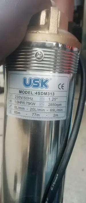 0.75" Hp Usk Pumping Machine