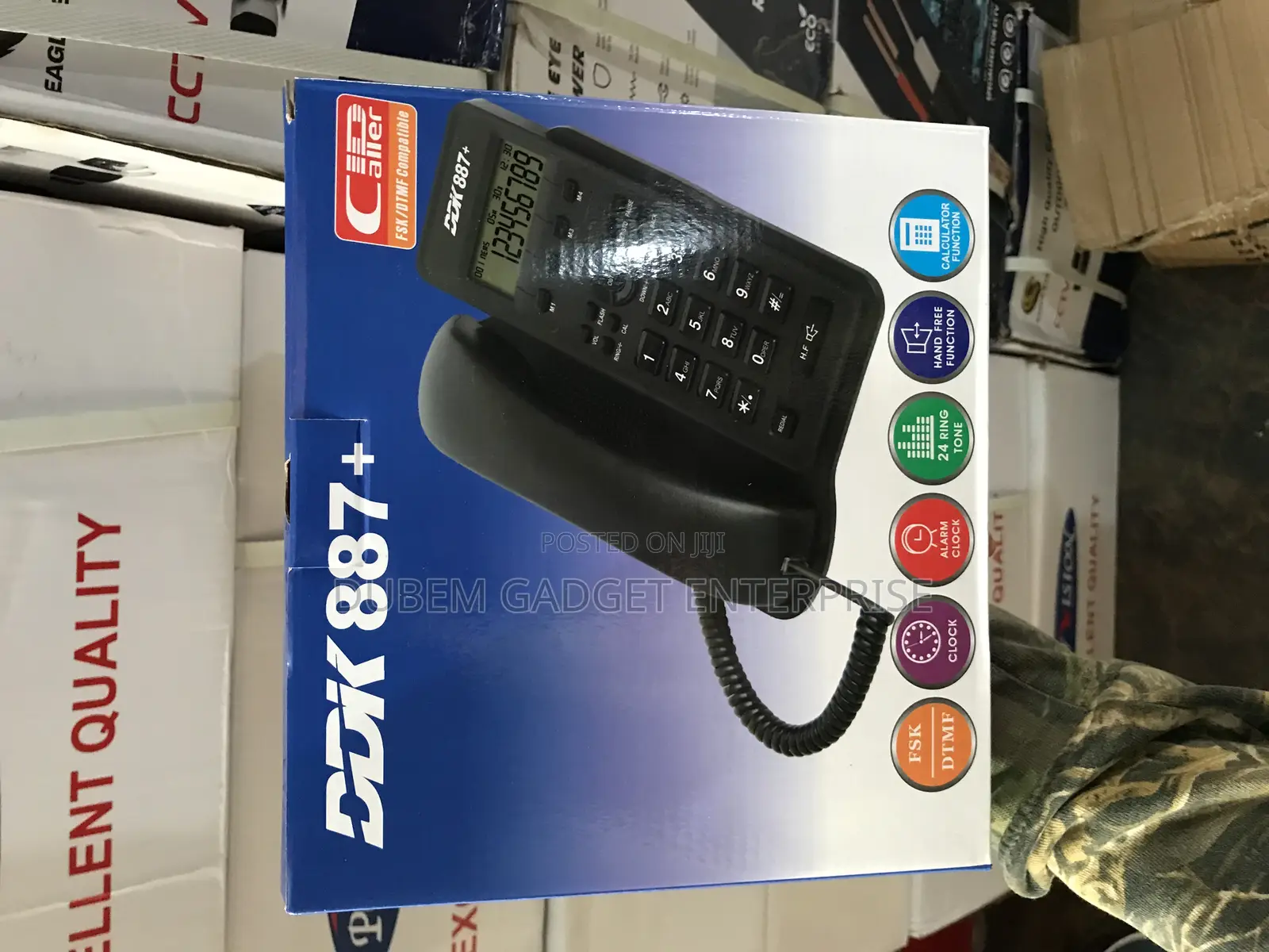 DDK 887+ Wired Intercom Phone