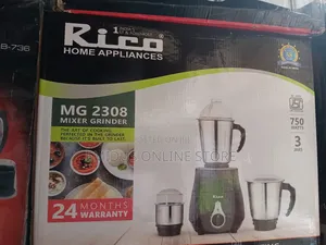 Rico 3 in 1 Grinder With Stainless Cups 750watts