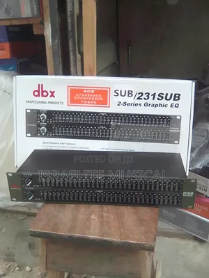 DBX Quality Equalizer With Sub Output 231
