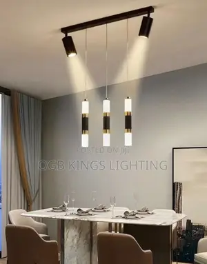 Dining Room Chandelier Three Led Simple Modern Cash Register Bar Light