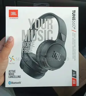 JBL Tune 660nc Bluetooth Wireless Headset With Noise Cancellation