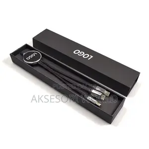 3 in 1 Led Charging Cable Souvenir Corporate Gift