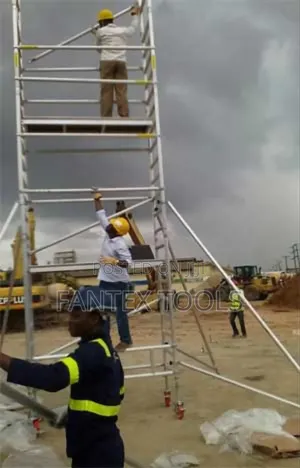Aluminium Scaffold Ladder 2,4,6,8,10,12 Meters.