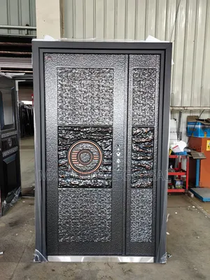 4ft by 7ft Cast Door Front and Back Design