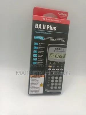 Texas Instruments Ba Ii Plus Financial Calculator Latest Design